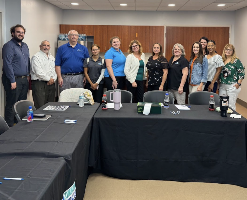 TheFAFCC's tweet photo. Another highlight from our  #FAFCC Regional Roundtables: 
West Florida clinics gathered at the @communitydtlclinic Community Dental Clinic in Clearwater to share lunch, conversation, and meaningful discussion. What a wonderful day of connecting and sharing! @CommunityDenta1 https://t.co/Bm2B64bsod