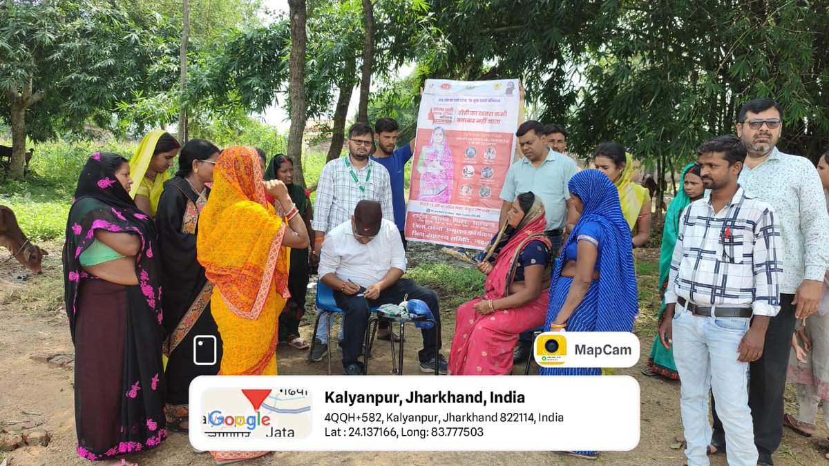 tryppsa's tweet photo. Field activity by TRY PPSA Field staff in the districts of Jharkhand https://t.co/yZXZB9YFTa