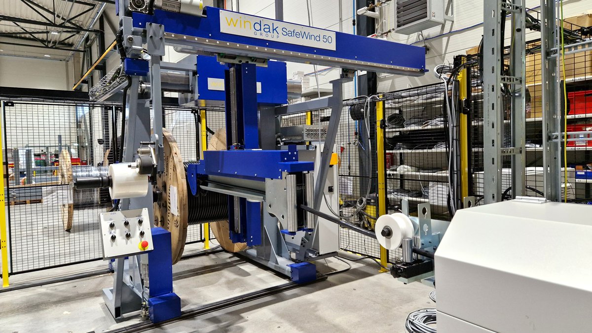 CableTechnology's tweet image. Sponsor news: Smart #Rewinding with #Windak #Payoff, Take-up, and #Rewind Lines cabletechnologynews.co.uk/smart-rewindin…