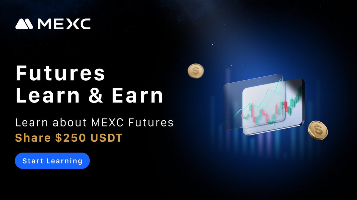 MXAfricaBU's tweet image. The MEXC Futures Learning Round + Quiz is here 🎉
Learn how to trade futures step by step & claim a share of $250 USDT.
To enter:
✅ Repost + Follow @MXAfricaBU
✅Repost all blogs shared with #MEXCFutures101
✅ Test your knowledge in a fun quiz on Sept. 29
Don’t miss the chance…