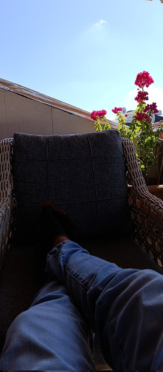 Keyfimin kahyasına yine sordum, bugün de evde kal dedi. 🙂