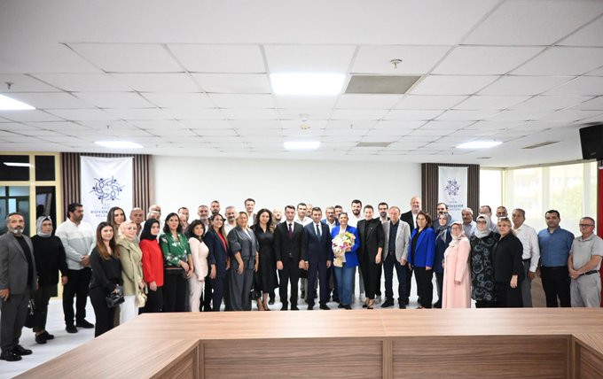 AK Parti Kuşadası İlçe Başkanları Nezaket Ziyaretinde