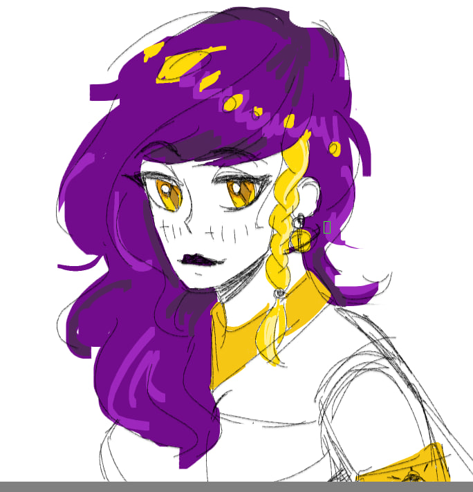 606Cat's tweet photo. doodle of my jojosona that i didn't finish... https://t.co/9kLpdCD1Ep