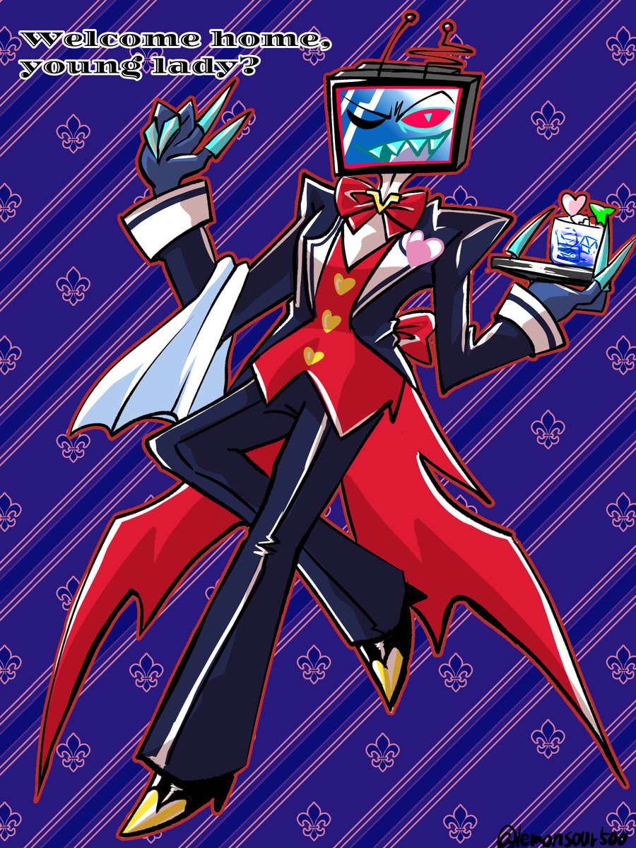コラボカフェ衣装可愛すぎてーーーー！！😭

#HazbinHotelVox