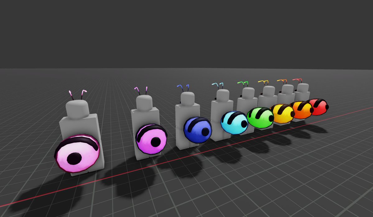 4it3dm1's tweet image. more colours
wdyt :3
#ROBLOX #RobloxUGC #robloxart #RobloxDev