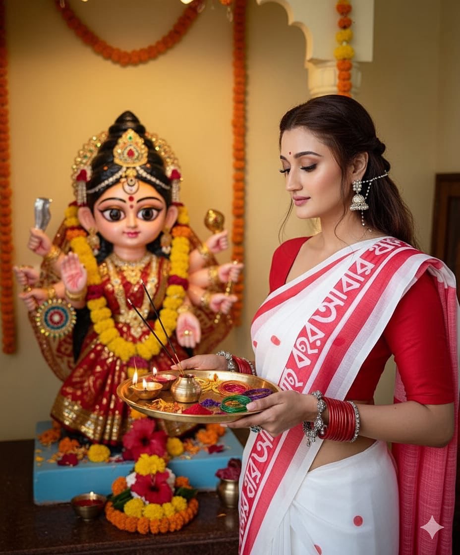 This Navratri, may Maa Durga bless us all with strength, love, and positivity. 🌸✨ Wishing everyone nine nights filled with devotion, dance, and divine energy. 🙏

#HappyNavratri #Navratri2025 #MaaDurga #JaiMataDi #NavratriVibes #IndianFestivals #DurgaPuja #FestiveSeason