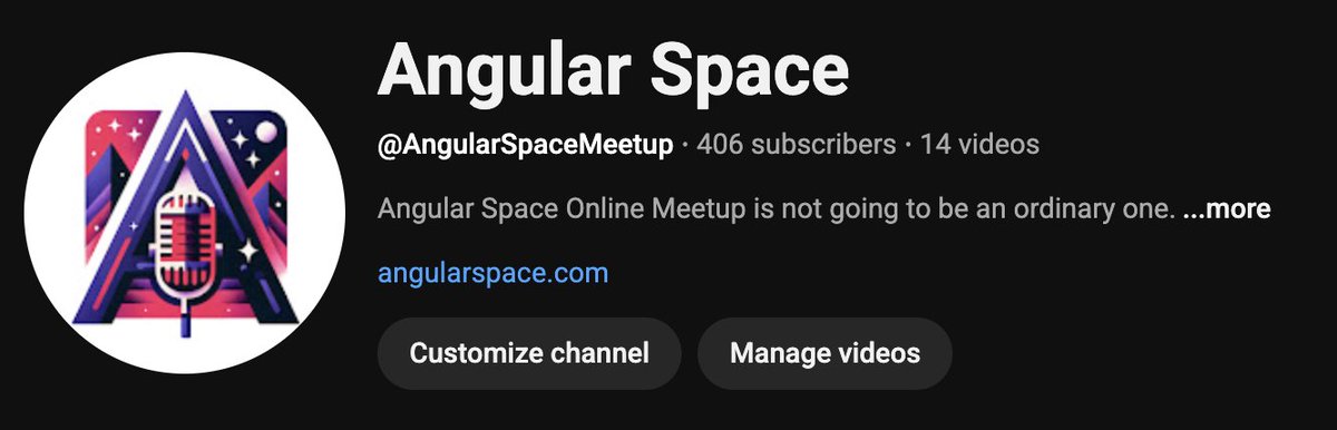 DanielGlejzner's tweet image. Angular Space YouTube Channel already at
- 406 subscribers!!! 🎉🎉🎉

Go check out all of the shorts we have
and full live meetup recordings :)

Great job @Armandotrue with hosting 
and thanks a lot for all the guests so far for joining!!!
- @MichaelSmallDev 
- @GeromeDEV 
-…