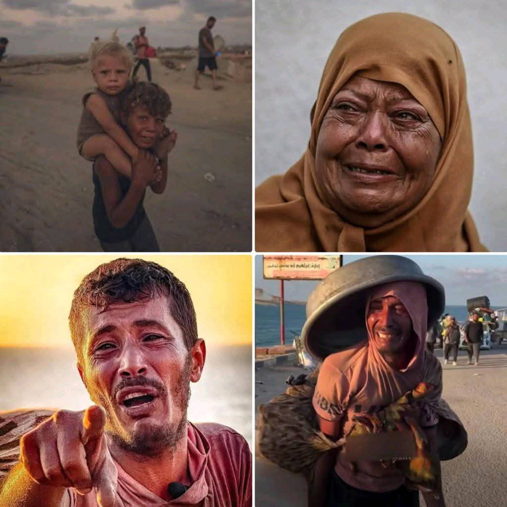 هذه الوجوه ستشهد علينا وعلى حكامنا يوم القيامة.💔🥹