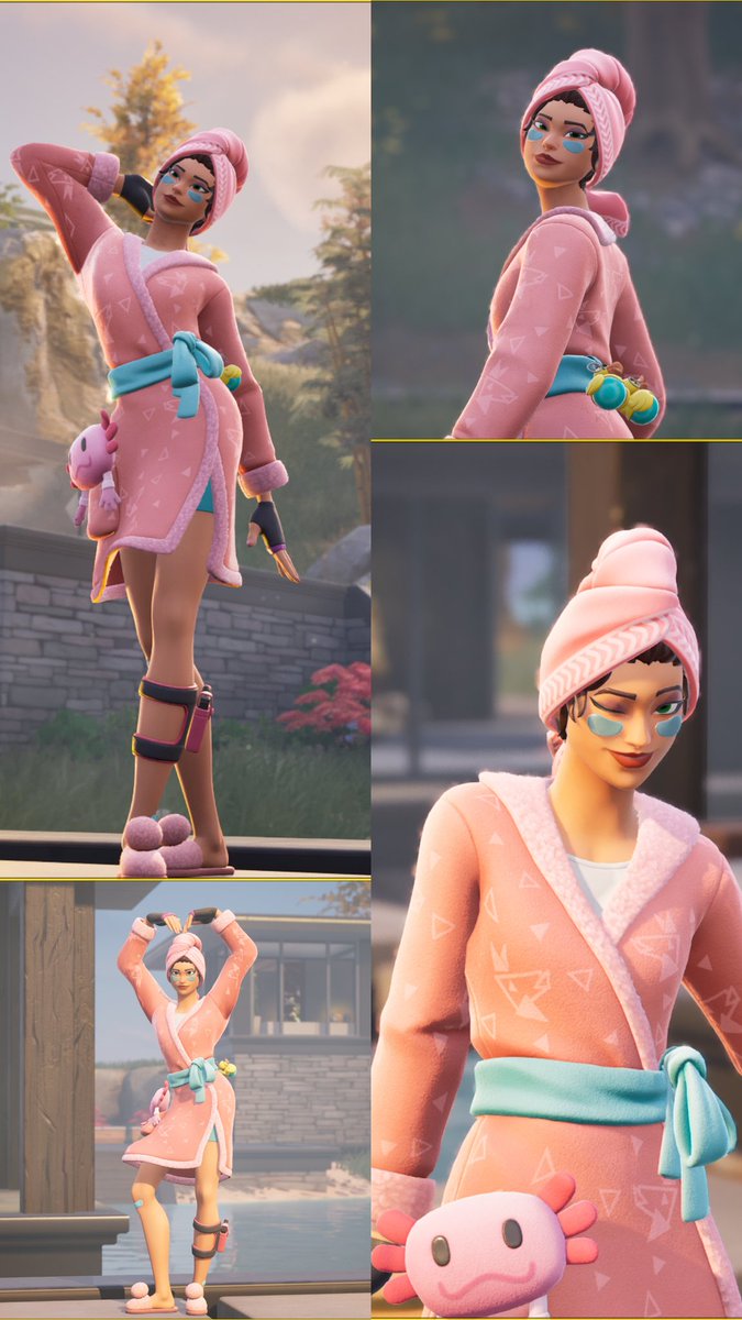 TheeQG's tweet photo. Spa daaaaaay! #fortnite #fortography #fortnitephotography #fortniteshocknawesome #bathany https://t.co/IxYYJ05mGg