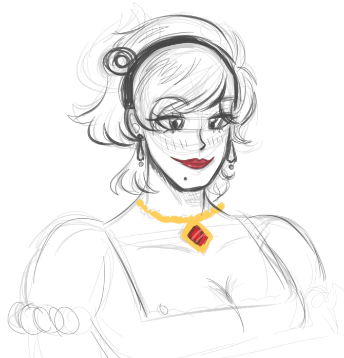 606Cat's tweet photo. doodling women https://t.co/howg0UP0yD