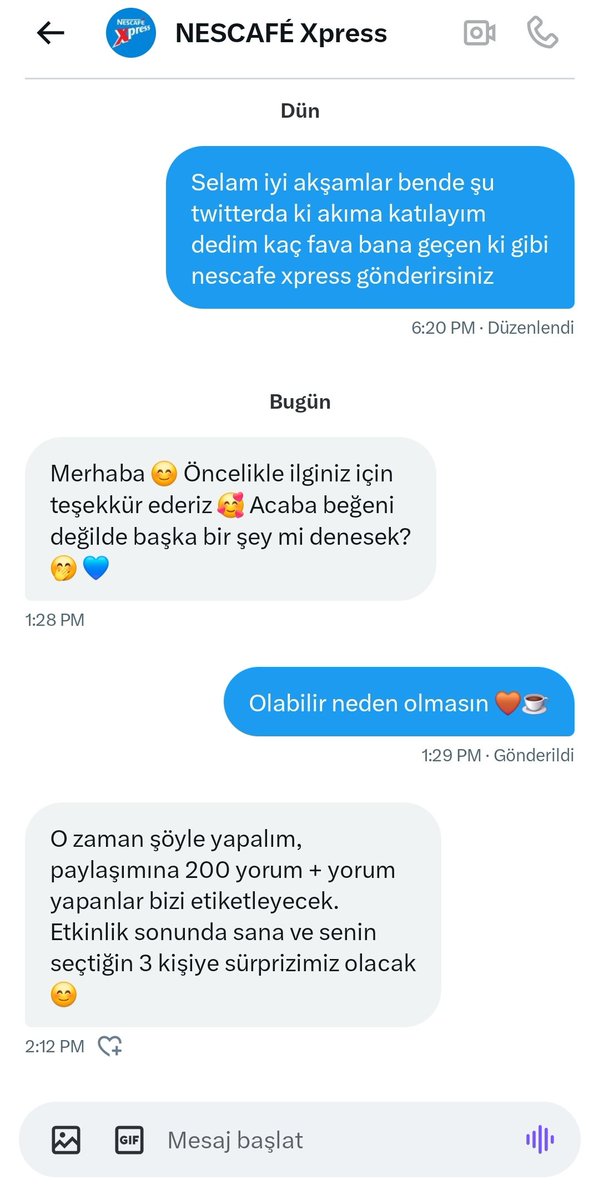 furkannkaraa123's tweet photo. Arkadaşlar ne yapmanız gerektiği yazıyor bana yorum yapıp Nescafe Xpress'i etiketlemeniz. Ve sizin aranızdan seçeceğim 3 kişiyede verilecek. Hadi bakalım hepimize bol şanslar https://t.co/yjvI6vawwn