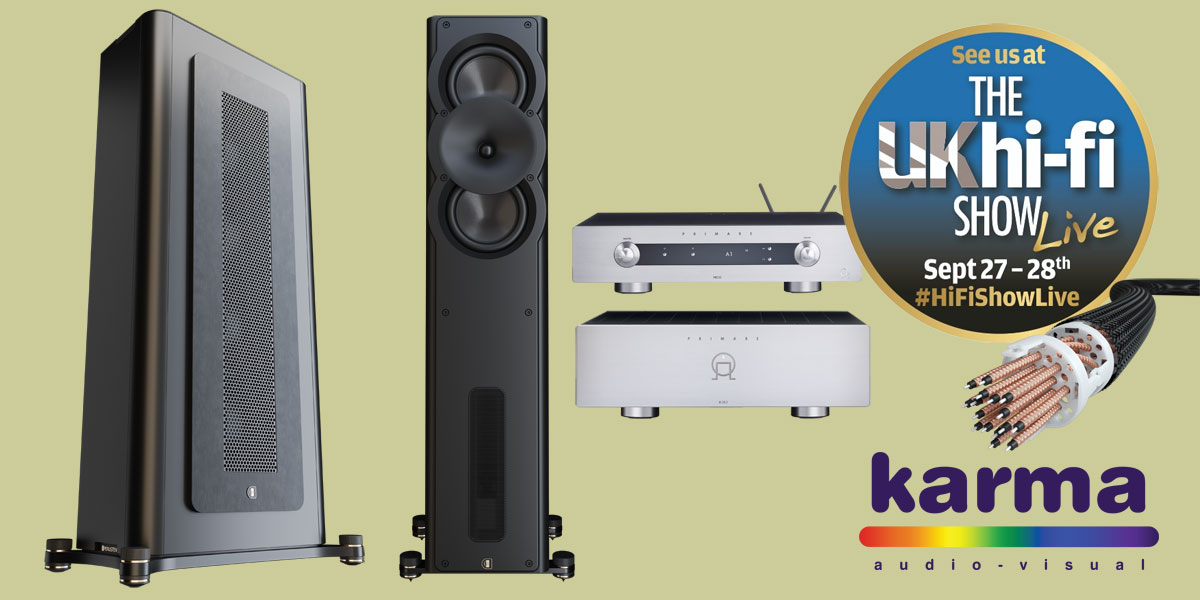 karmaav3's tweet image. UK HI FI SHOW LIVE! PART 4
Rms 437/439: @perlisten's new product showcase featuring flagship S7t Black Edition spkrs, radical D8is active subs and new A3t floor spkrs, driven by Primare 30 Series pre-power and I35 thru In-akustik cables.
hifishowlive.com
#HiFiShowLive