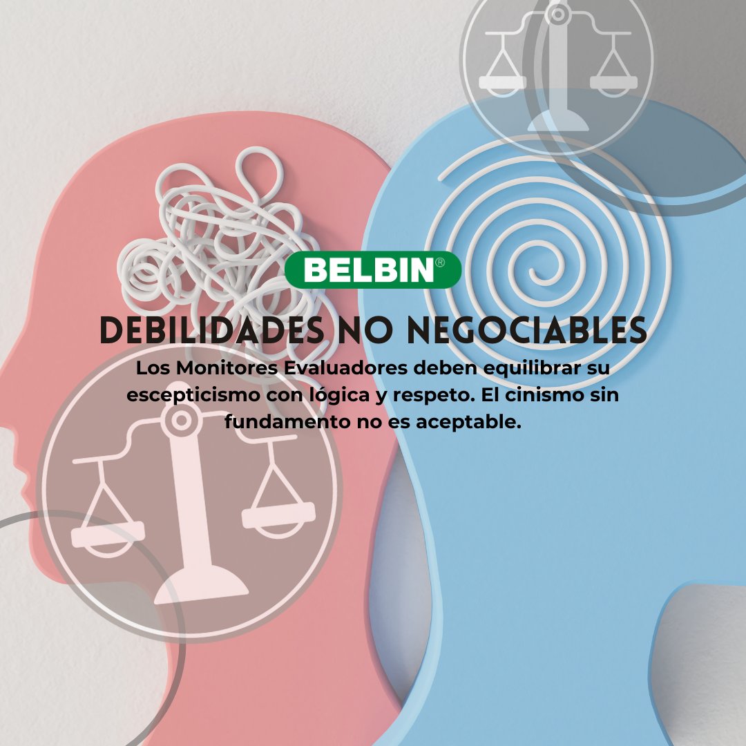 En Belbin, valoramos la reflexión crítica, pero siempre con lógica y respeto. Los Monitores Evaluadores deben ser constructivos en sus evaluaciones, evitando el cinismo infundado. 

#Belbin #TrabajoEnEquipo #EvaluaciónCrítica #Respeto
