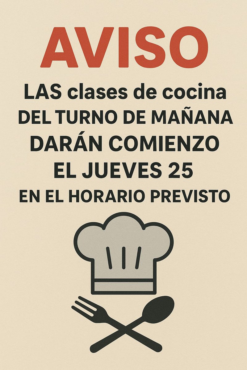 Aviso importante