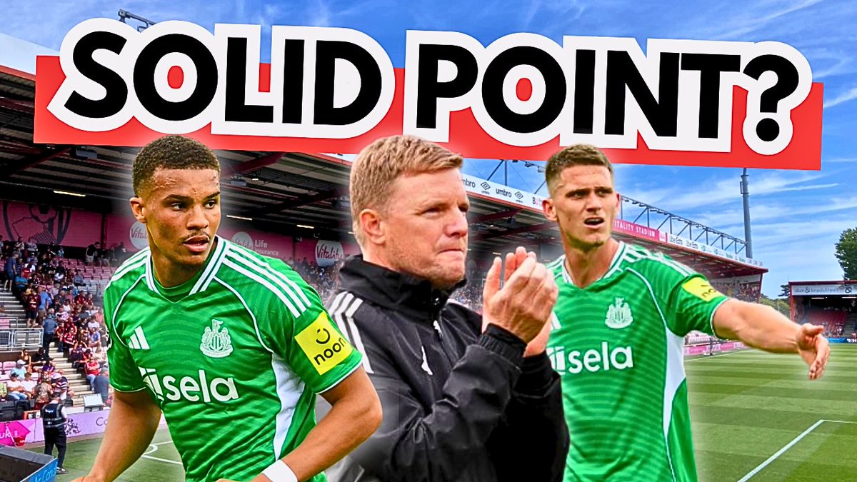 Our weekly free podcast is live across all platforms 🎙️

<a href="/charlottehope/">Charlotte Robson</a> is joined by <a href="/SimonCampbell11/">Simon</a>, <a href="/AddingRandomWit/">Adam Widdrington</a> and <a href="/APringle27/">Adam Pringle</a> to reflect on a 3rd consecutive away draw and whether we should be happy with another clean sheet or concerned about a lack of goals 👀 

#NUFC