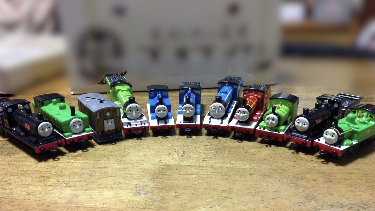 とーます様 大井川鐵道きかんしゃトーマス号が入線！ TOMIX 8602 C1127改