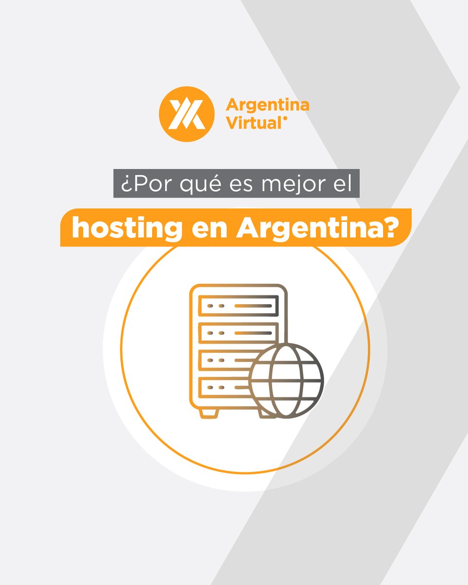 👉¿𝗣𝗼𝗿 𝗾𝘂𝗲 𝗲𝘀 𝗺𝗲𝗷𝗼𝗿 𝗲𝗹 𝗵𝗼𝘀𝘁𝗶𝗻𝗴 𝗲𝗻 𝗔𝗿𝗴𝗲𝗻𝘁𝗶𝗻𝗮?

Un resumen:

🔹 Velocidad: la latencia sea 10x más rápida.
🔹 Regionalización: facilita tu posicionamiento.
🔹 Soporte en tu idioma.

📌 seguinos en @argentinavirtualnetworks

#Hosting #Servidores