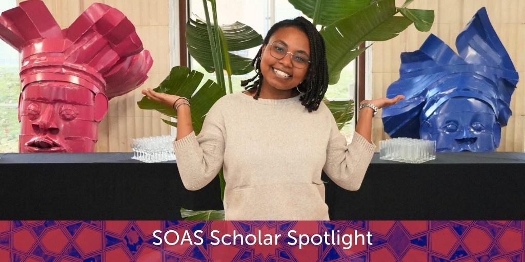 SOASalumni's tweet image. Meet Jane Wanjiru Ndirangu, a Dr Mai Yamani Scholar, a first-generation university student who came to London from Kenya to pursue an MSc in Environment, Politics and Development.
🔗You can read Jane's full blog post here: soas.ac.uk/about/blogs/sc…
#SOAS #SOASalumni #scholarship