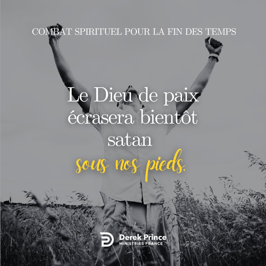 DerekPrinceFR's tweet image. Le combat spirituel n’est pas une lutte sans fin. Il conduit à une victoire totale déjà assurée par #JésusChrist à la croix et qui s’accomplira pleinement à la fin des temps.
Ce sont les #croyants qui vaincront satan par des armes que les anges ne peuvent pas utiliser 👇