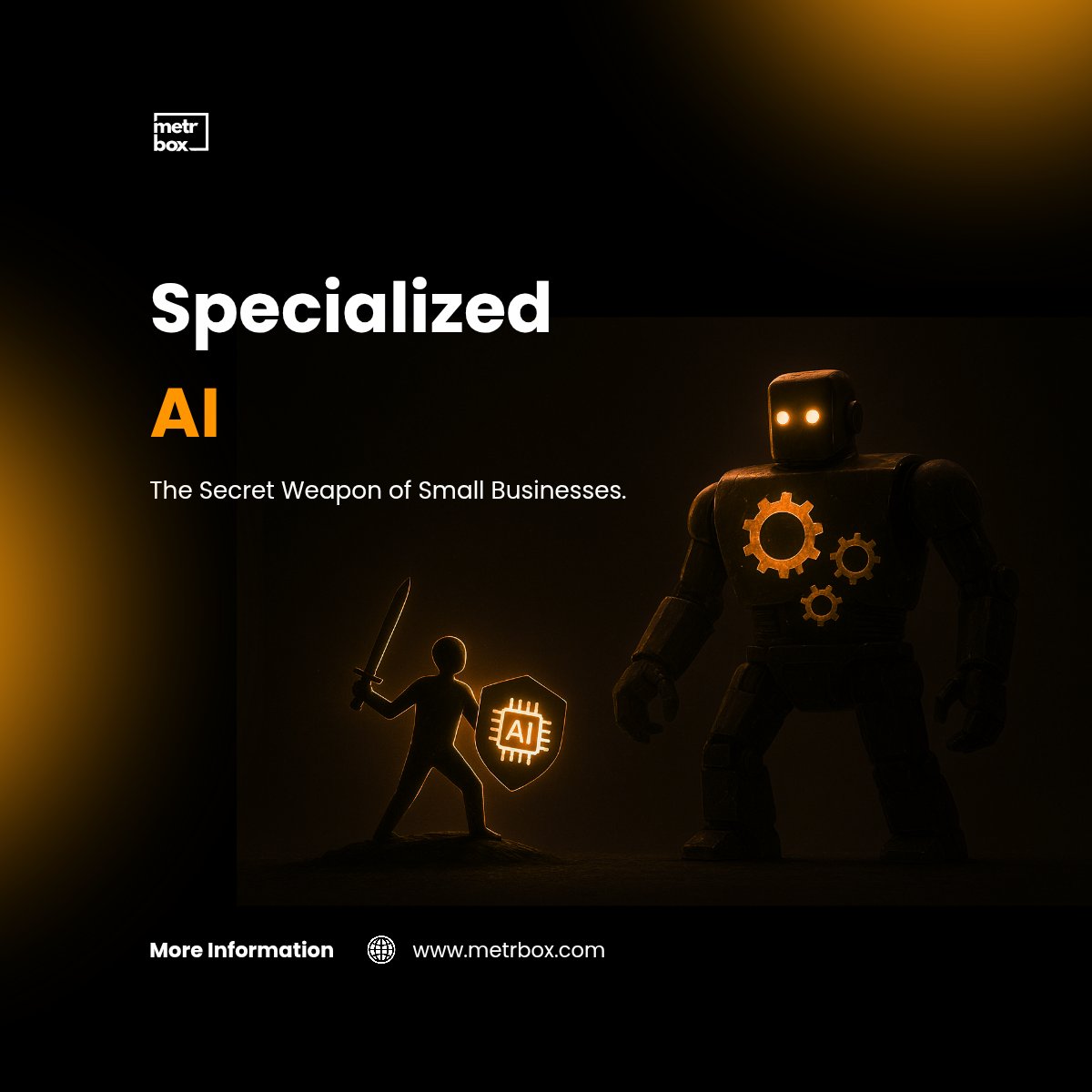 metrbox's tweet image. Small companies are crushing giants with specialized AI.
It’s not about size—it’s about precision, speed &amp;amp; focus.

Giants = slow.
Startups = sharp.

👉 Who wins in the long run?

Full breakdown 👇
metrbox.com/specialized-ai…

#specializedai #aiinsights #metrbox