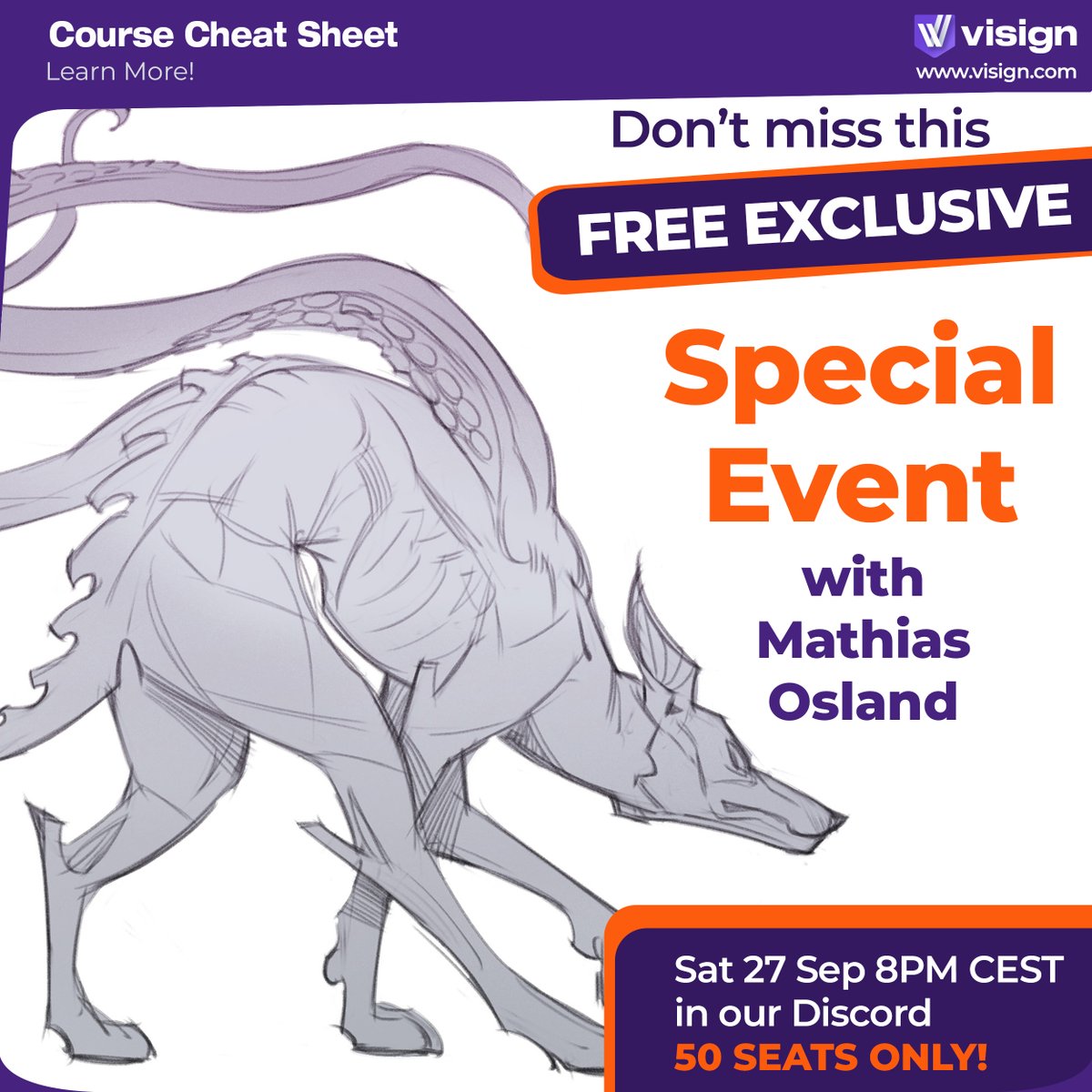 🦉 Believable structure, believable animals! Check out these cool similarities between species.
Learn more in Mathias Osland’s Creature Design Foundations – a fresh course that’s beginner-friendly, practical, and fun. Start with this free lesson on gesture: