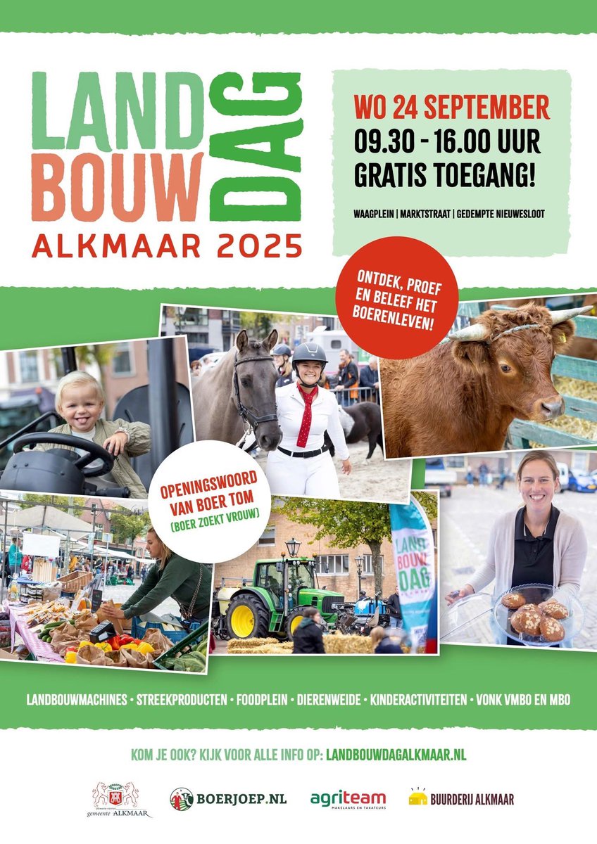 Aanstaande woensdag 24 september zijn we te vinden in de 🧀stad Alkmaar tijdens de landbouwdag staan we met een kraam #geitenkaas op het Hofplein. De Utopia hoeve komt naar u toe deze herfst!! ❤️🐐🧀