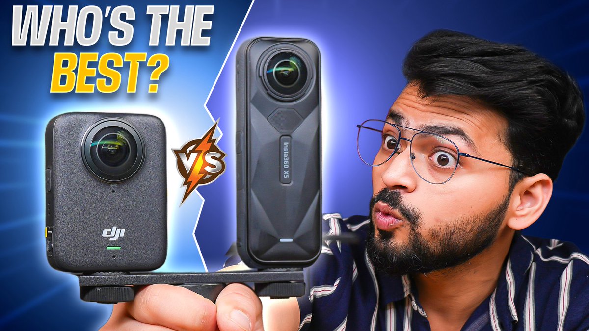 TechUnboxing5's tweet image. Insta360 X5 vs DJI Osmo 360 : Which one Should You Buy? 🤔 youtu.be/iiGGBlBDolI?si…