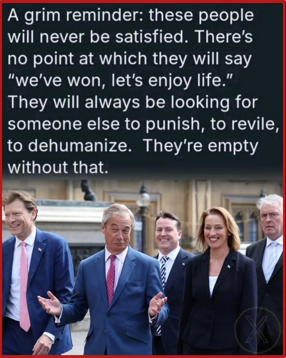 Iloveautumn2's tweet photo. Every one of them are grifters out for what they can get. And everyone who supports them are traitors to the UK. We do not want Fascism in our green and pleasant land! https://t.co/nhD9Uz0mT5