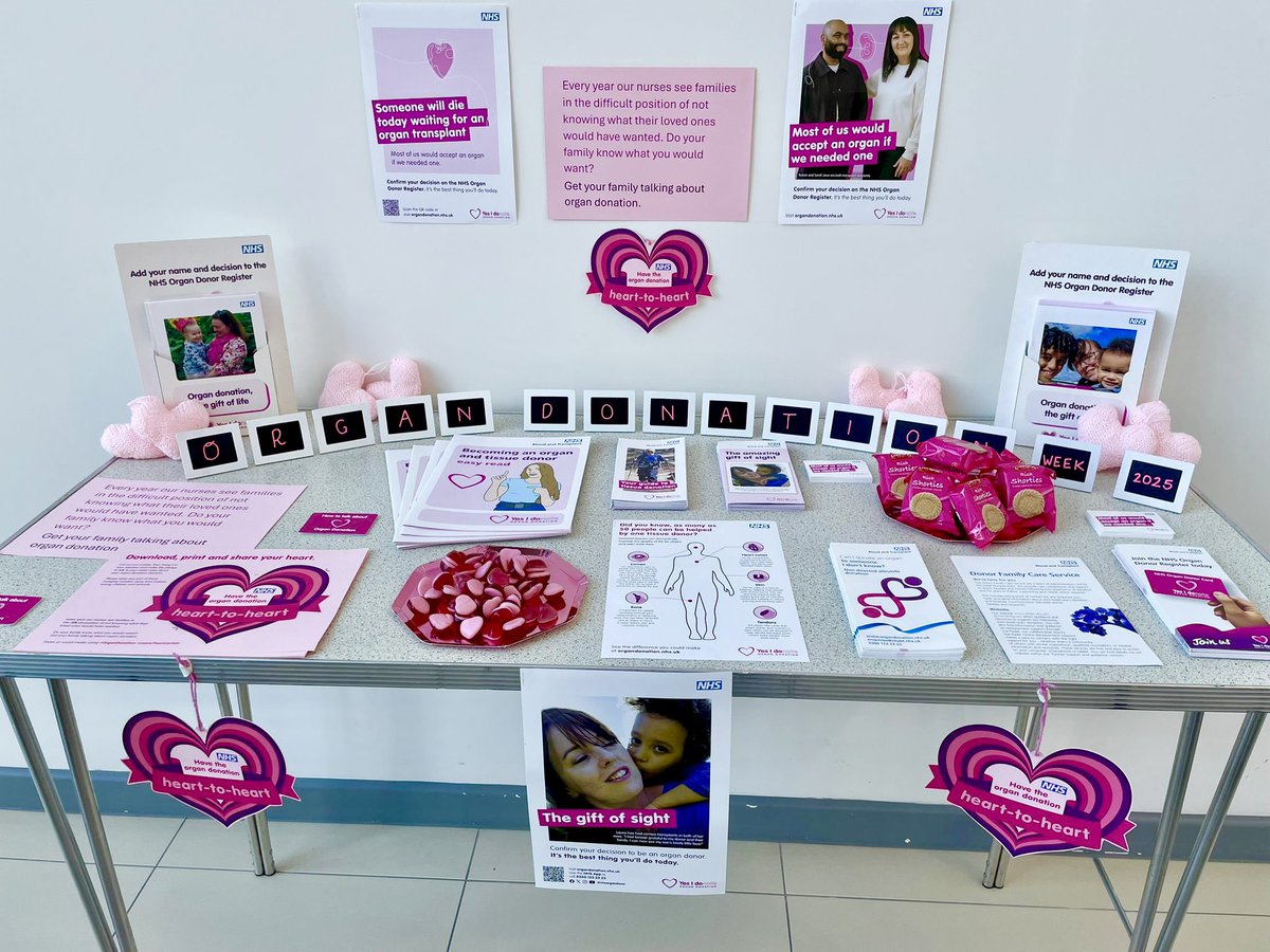 This #OrganDonationWeek, all of us at Barnsley NHS Blood and Transplant Centre are proudly encouraging everyone across the nation to register their decision on the Organ Donor Register.

Your choice could save lives. Make it count.