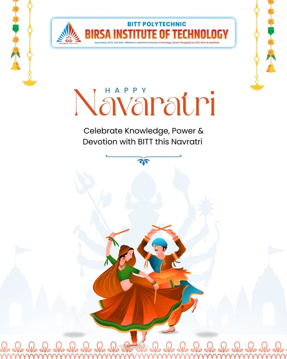 bittpolytechni1's tweet image. May Maa Durga bless every student with wisdom, strength, and success in their journey ahead. 💫

At BITT Polytechnic, we believe education is not just about learning but also about empowering futures with values, knowledge, and skills.

#Navratri2025 #HappyNavratri