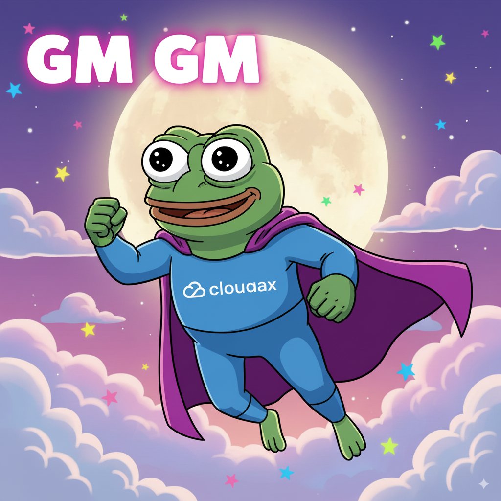 Gm CT…….CAN WE GET ONE BACK?

Our favourite meme pal glides into a vibrant new week, cheering you on with open skies ahead! ✨

What are you working on this week? Let’s hear from you🫶🏾🙂‍↕
