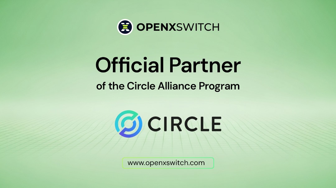 OpenXSwitch's tweet image. @OpenXSwitch is now a proud member of the @circle  Alliance Program.

This partnership brings together OpenXSwitch’s simplified blockchain infrastructure with Circle’s leadership in stablecoins and digital dollar innovation (USDC).

🔗 Official profile: partners.circle.com/partner/openxs…