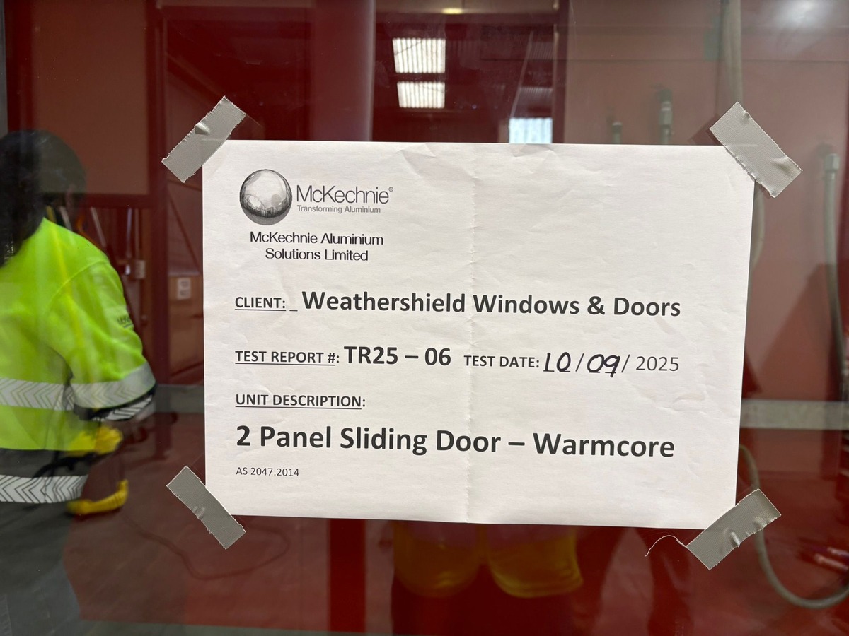 warmcore_uk's tweet photo. We’re thrilled to have completed WarmCore patio door testing in New Zealand, covering both the Australian and New Zealand markets🌍

This testing ensures our products meet the highest local standards, delivering not just in style, but also in strength and reliability✅ https://t.co/OueZv5qQ9e
