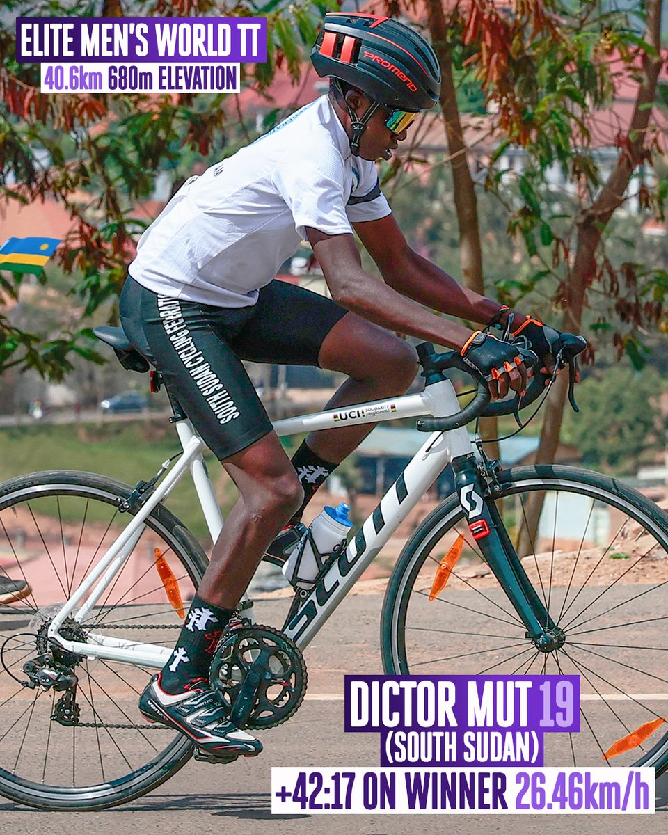Chapeau to these riders 🙌

Some of the competitors who took part in the world championship individual time trials in Rwanda without TT bikes or modern components and kit. 

📸 Sprint Cycling
______
🌍 #Kigali2025
