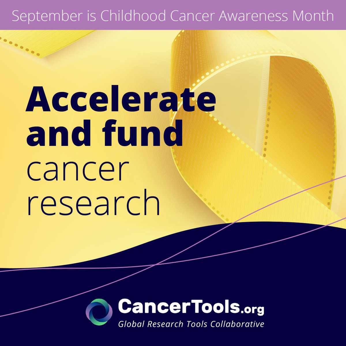CancerToolsOrg's tweet image. 💛 September is #ChildhoodCancerAwarenessMonth.
At @CancerToolsOrg (part of @CR_UK), we share research tools worldwide to accelerate discoveries &amp;amp; advance treatments.
Together, we can turn research into impact.
👉 lnkd.in/eesR8BfC
