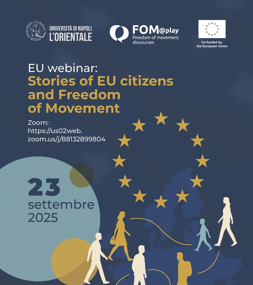 ⏳ Tomorrow is our <a href="/FOMatPlay/">Freedom of movement discourses in the EU</a> EU Webinar!

🇪🇺 <a href="/FOMatPlay/">Freedom of movement discourses in the EU</a> EU Webinar: Stories of EU Citizens &amp; Freedom of Movement.

⏰️ 09:30 - 14:00 CEST

Join us 👇
us02web.zoom.us/j/88132899804

 <a href="/EUErasmusPlus/">Erasmus+</a> <a href="/sepiegob/">SEPIE</a> <a href="/LetrasUMU/">Facultad de Letras UMU</a> <a href="/UMU/">Universidad Murcia</a> <a href="/fomatplayIT/">Freedom of Movement Discourses - UniOr Team</a> <a href="/UniOrientale/">Università di Napoli L'Orientale</a>