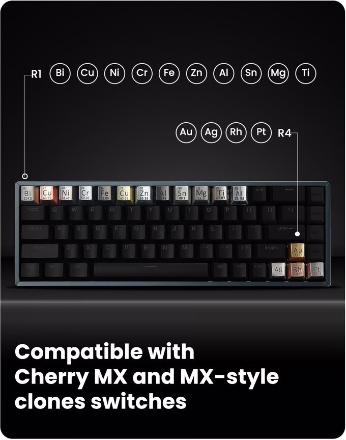 Awekeys Japan】メタルキーキャップ⌨️ on X: 