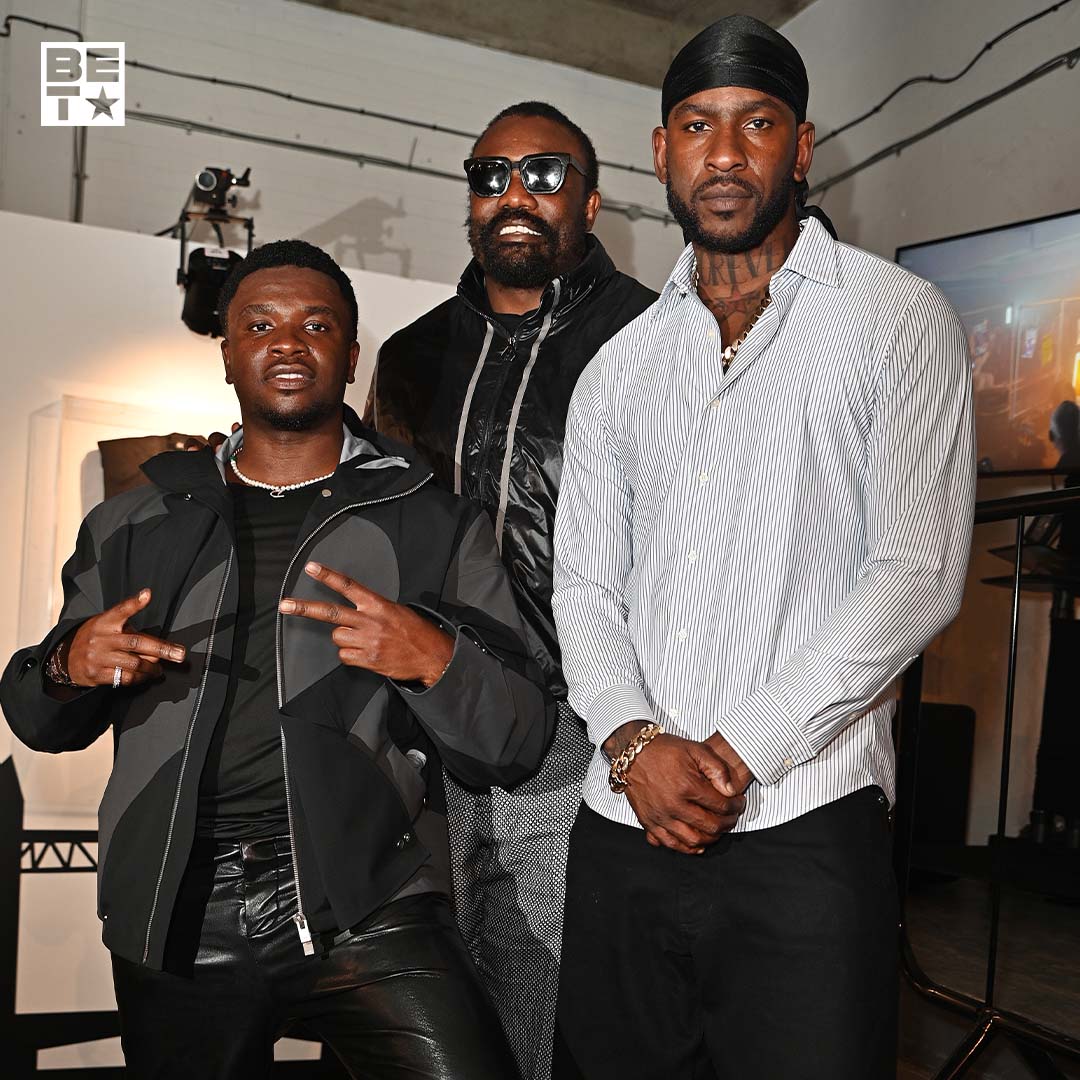 BET_UK's tweet photo. The fits were fitting 😮‍💨 Celebs stepped heavy at Skepta’s @mainslondon Fashion Show! 💥

#BETUK #MainsLondon #Skepta #LFW #Fashion #culture #music https://t.co/C35AEAonOd