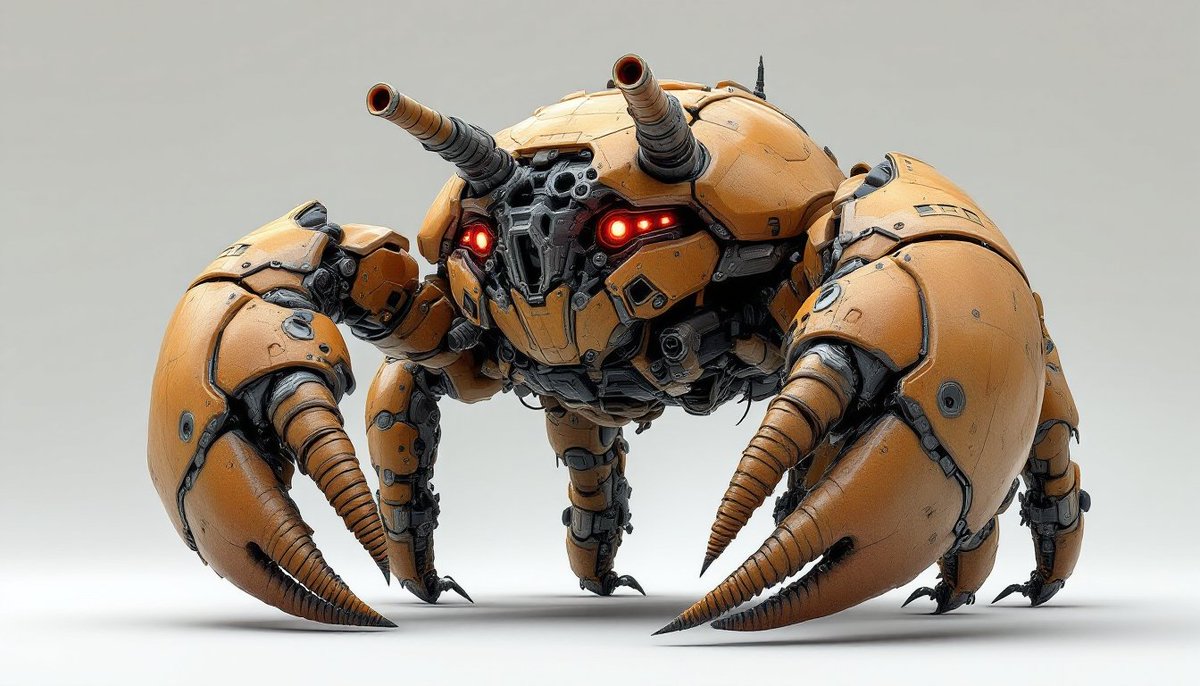 SparkfulArt's tweet photo. I went to Flux 1.1 for experimenting with mechas, never had the chance to really draft experiment, tried it today pretty fun! #FluxPro #FluxAi #imageai #aiart #aiartist https://t.co/lffdkYlXIf