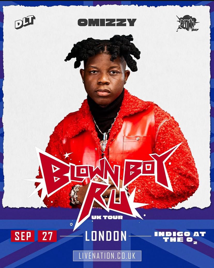 Mark your calendars, @omizzy_tme is set perform at Ruger’s show at the iconic Indigo O2. 

🗓️: September 27. 

DO. NOT. MISS.  IT.