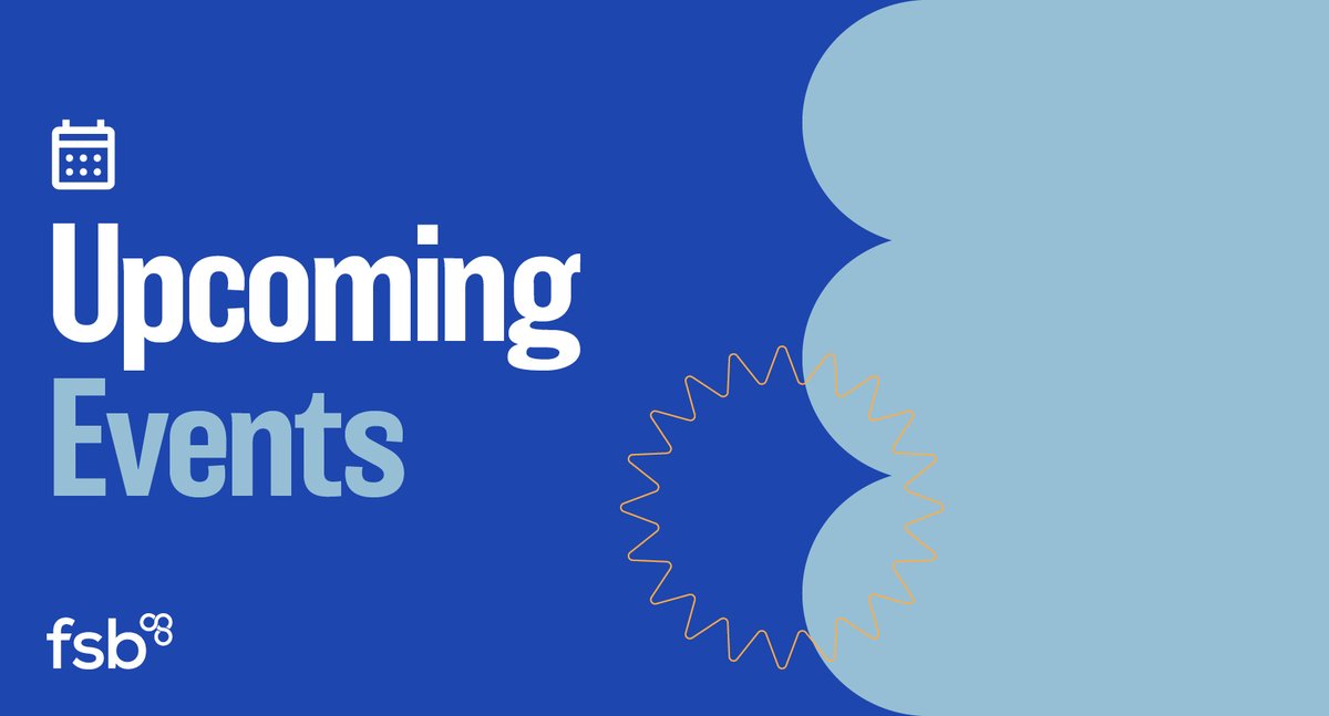Here's a couple of great <a href="/FSB_Scotland/">FSB Scotland</a> networking events for you this week!

23 September - Tech Sector Networking Glasgow: go.fsb.org.uk/4mrEdP2

25 September - Glasgow In-Person Networking: go.fsb.org.uk/4lJvjMf

Both events are free and open to all. Come along!