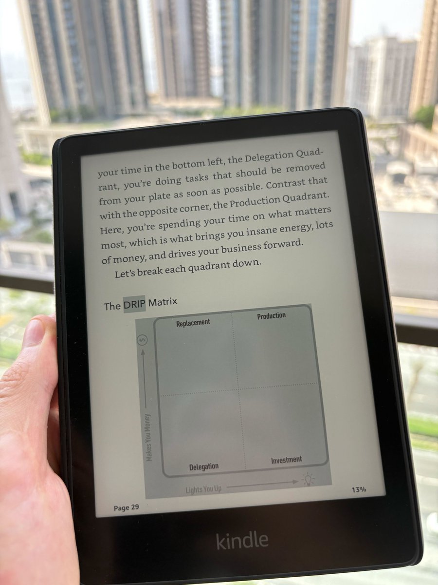 This one diagram changed my life overnight.

I used to think the key to growth was doing more.

More tasks. More hours. More spinning plates.

But the reality? I was stuck doing work that drained me, added no real value, and kept me trapped in the weeds.

Then I came across Dan