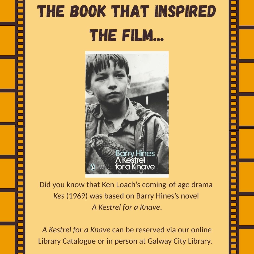 galwaycitylib's tweet image. The book that inspired the film...
#Books #Films #AtYourLibrary
@LibrariesGalway @GalwayCoCo @GalwayCityCo