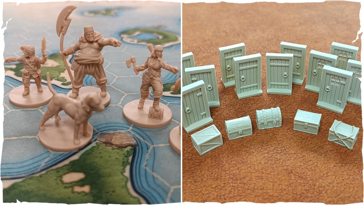 Want to see how the Skull Tales miniatures are shaping up?
We also show you the mats and more in the update 👇
gamefound.com/en/projects/dr…
Pre-order it on Late Pledge 🎁

<a href="/SkullTales/">Skull Tales</a> #SkullTales #GameFound #Pirates