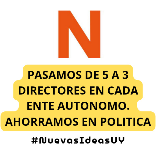 En Uruguay los cargos públicos parecen familia numerosa: 5 directores para hacer lo que 3 hacen sobrados. Eso sí… el “estado de bienestar político” siempre está asegurado. Con Nuevas Ideas se terminó la fiesta: menos sillones, más ahorro. 😉 sumate a lo nuevo 🍊 #NuevasideasUy