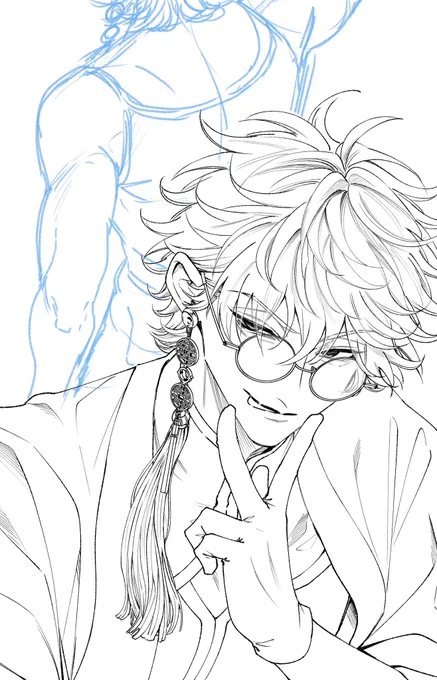 廉次線画と下絵サクちゃんのお背中🐍🦍✌🏻

📅～9/28(日)まで開催中❤️‍🔥
📍MEDICOS SHOP渋谷
https://t.co/wUjiR2EB2v

#ポプチェリ 