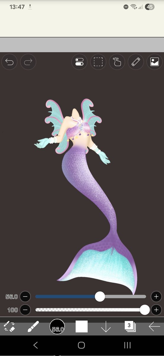 She's getting somewhere...