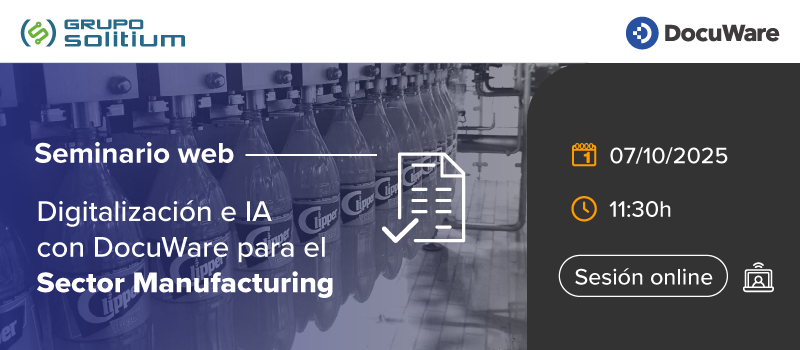 gruposolitium's tweet photo. 🌟 ¡No te pierdas nuestro webinar @DocuWare para Sector Manufacturing! 🌟
🗓 Martes, 7 de octubre de 2025, a las 11:30 h
Descubre cómo la IA de #DocuWare puede optimizar tu #gestióndocumental. 📑✨
Regístrate en: https://t.co/psBM8XSvLq
#Webinar #Manufacturing #IA #DocuWare https://t.co/PlCNx1Dr8b