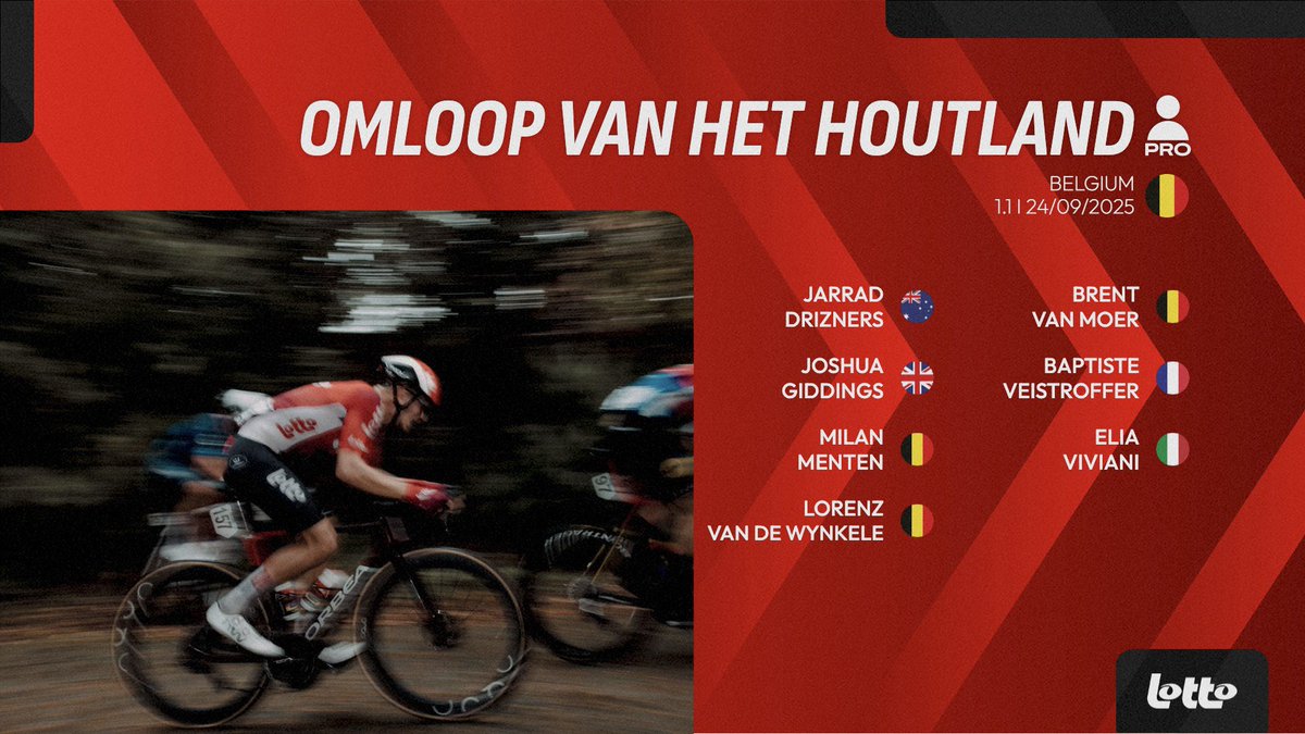 Lotto Cycling Team (@lottocycling_) on Twitter photo ๐ง๐ช #OmloopvanhetHoutland
Time to meet our team for Omloop van het Houtland on Wednesday! ๐ฅ ๐ง๐ช #OmloopvanhetHoutland
Time to meet our team for Omloop van het Houtland on Wednesday! ๐ฅ