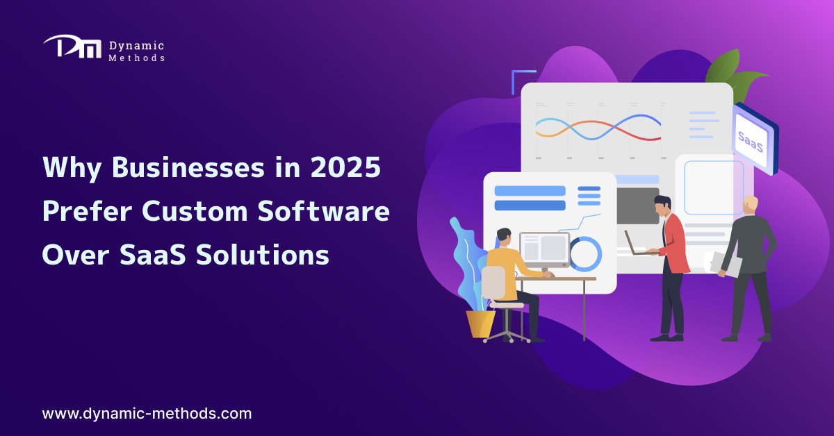 1DynamicMethods's tweet image. Why settle with generic? In 2025, more businesses choose custom software for control, security & scalability over SaaS.
🔗 dynamic-methods.com/why-businesses…
#CustomSoftware #SaaSvsCustom #BusinessGrowth #Tech2025